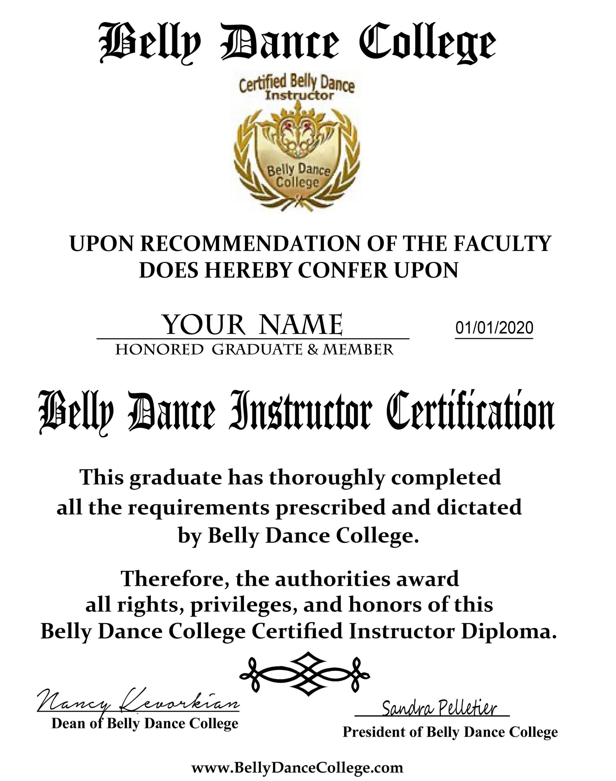 Certify FAST EASY BELLY DANCE